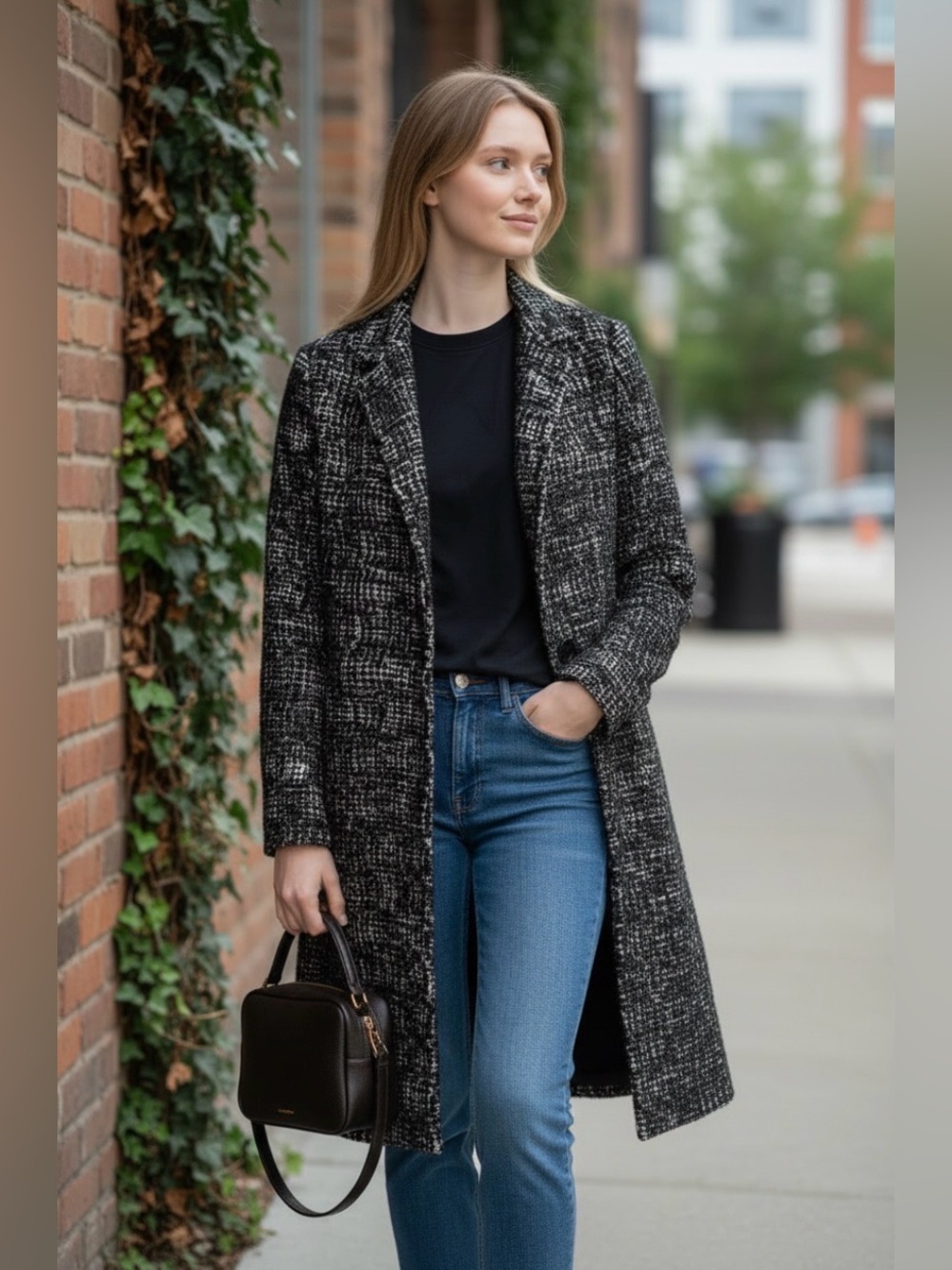 Annette Görtz Tufted Tweed Coat
